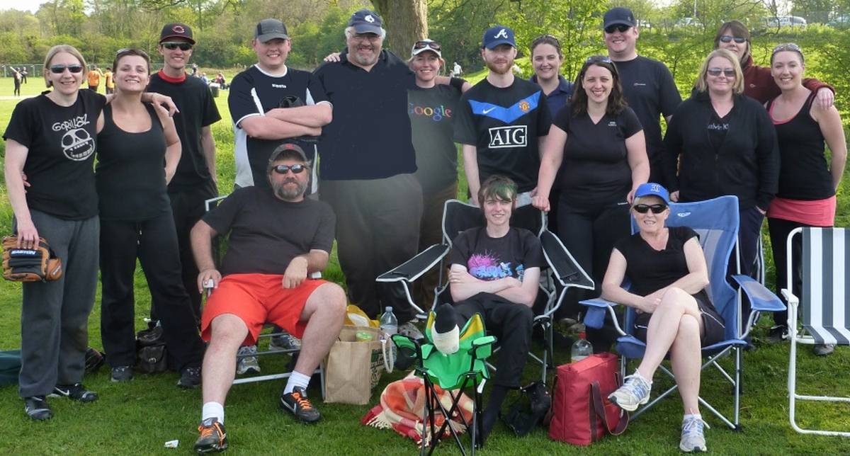 Tigers at the First Ball Softball Tournament